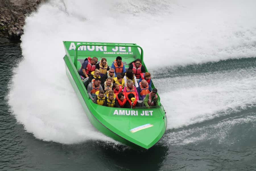 Hanmer Springs: River Jet Boat Ride - Commentary, safety, and the human touch