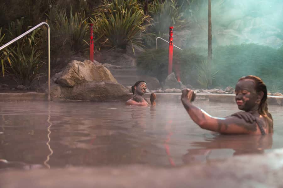 HELL'S GATE Mud Spa, Rotorua - Group Day Tour Ex Auckland - Mud Bath and Sulphur Spa: The Tour’s Main Reward