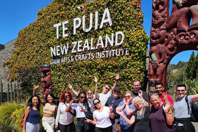 Hobbiton & Rotorua Small Group Day Tour inc Te Puia from Auckland - Geysers, Māori culture, and Te Puia