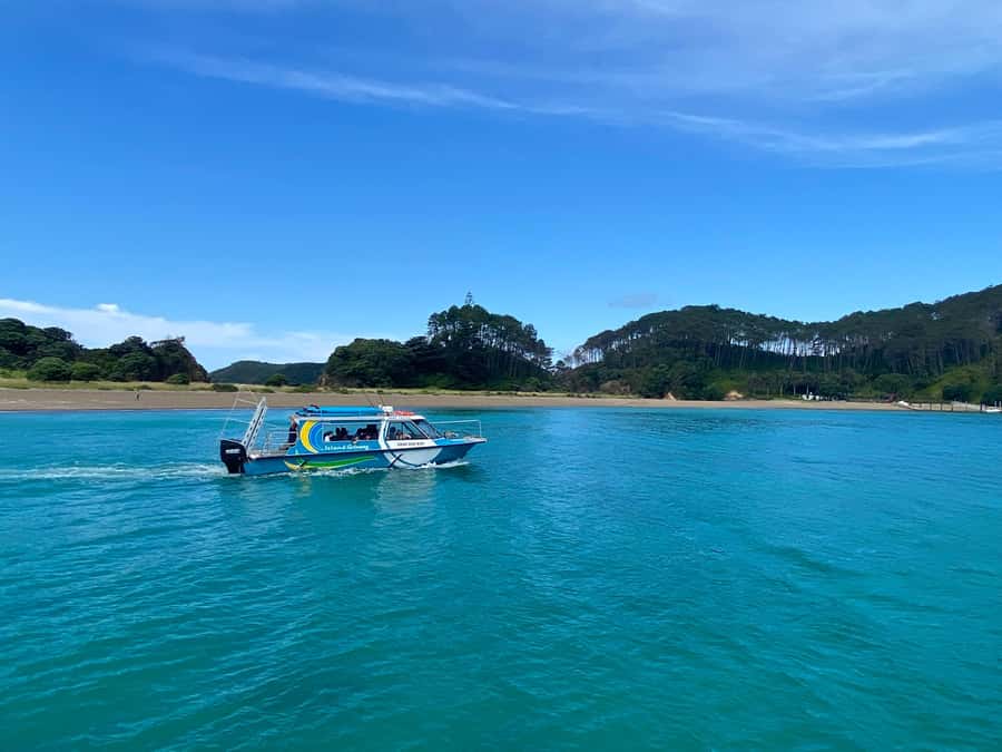 Hole in the Rock Tour & Bay of Islands Cruise - Cape Brett Lighthouse and the outer bay