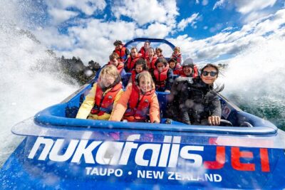 Hukafalls Jet Boat Ride in Taupo