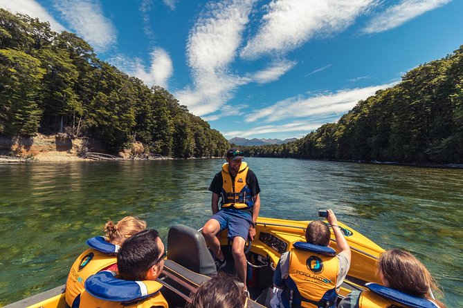Jet Boat Journey through Fiordland National Park - Pure Wilderness - Three Middle-earth Stops Along the River