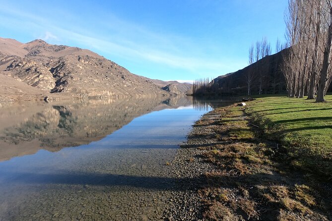 Lake Dunstan Cycleway with E-Bike hire and Shuttle service - How the shuttle improves the route