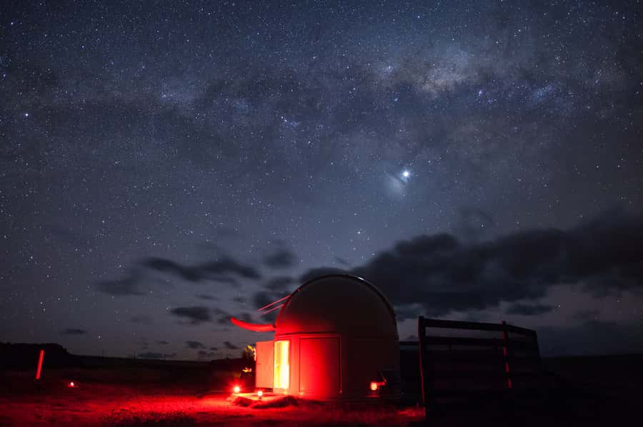 Lake Tekapo: Stargazing Experience at Cowan's Observatory - Entering the secluded observation craters