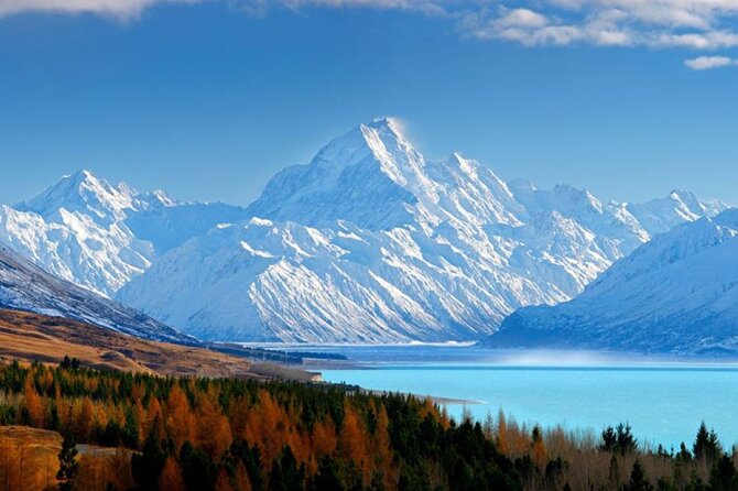 Lake Tekapo to Mt Cook One-Way Small Group Tour - Lake Pukaki gives you the first Mt Cook reveal