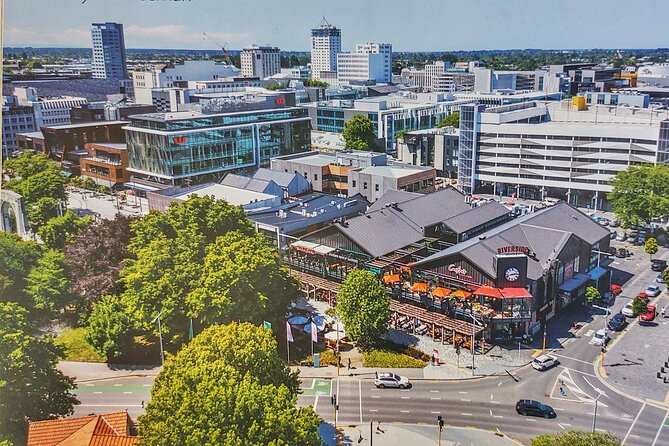 Lyttelton Shore Excursion: Christchurch City Sights - Cathedral Square offers a short taste of the rebuilt center
