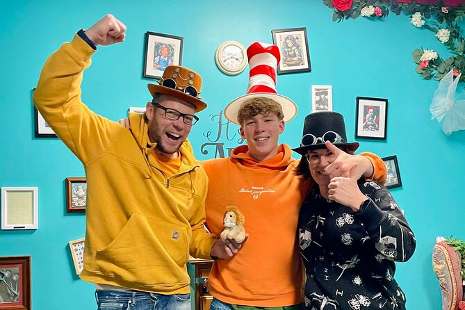 Mad Hatter's Hat Escape Room Experiences - How the 60-minute game unfolds