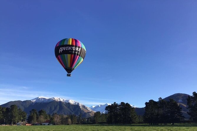 Methven-Mt Hutt Scenic Hot Air Balloon Flight - A lower pass shows you Canterbury from a different angle