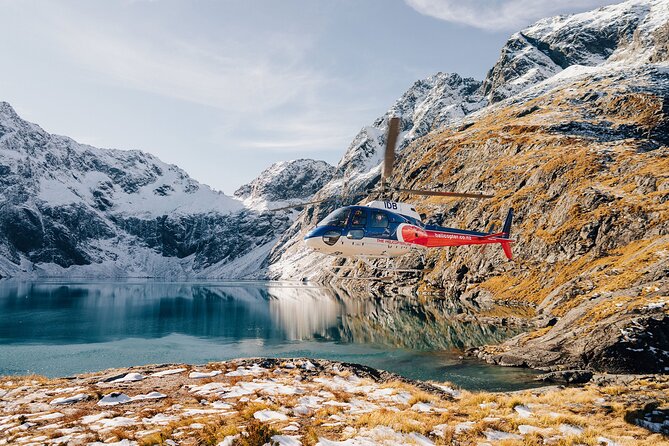 Milford Sound Helicopter and Cruise Tour from Queenstown - The alpine landing in Fiordland National Park