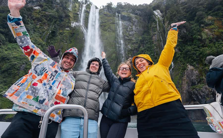 Milford Sound: Nature Cruise on a Modern Catamaran - Boarding a roomy, modern catamaran
