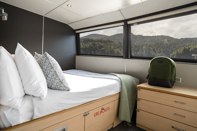 Milford Sound Overnight Cruise Fiordland Jewel - Your ensuite cabin for the night
