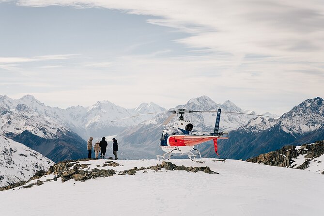 Mount Cook Alpine Explorer Helicopter Flight with Alpine Landing - The Ben Ohau Range from above