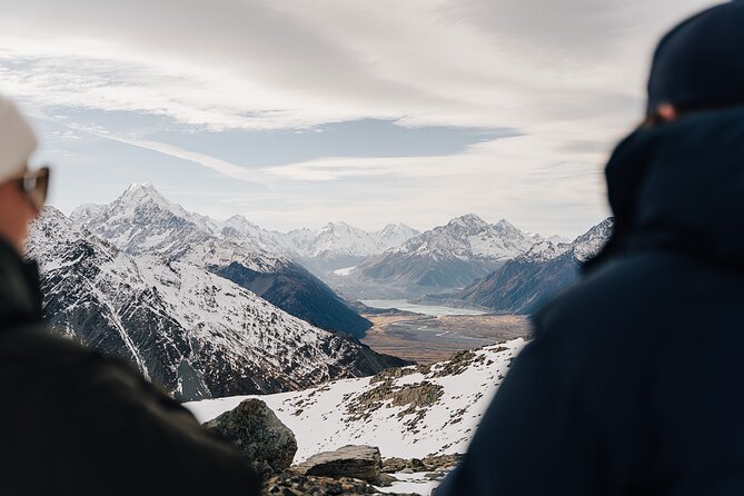 Mount Cook: Alpine Vista Helicopter Flight with Alpine Landing - Taking off above the Ben Ohau Range