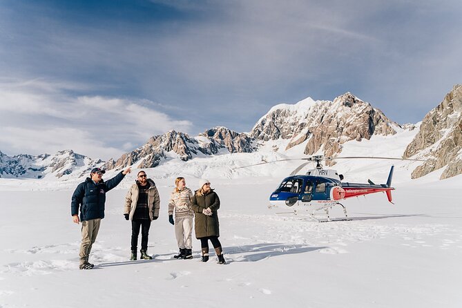 Mount Cook and The Glaciers 55-Minute Helicopter Flight - The snow landing among the high peaks