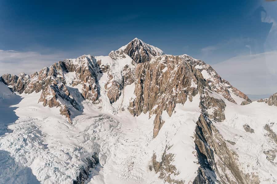 Mount Cook: Aoraki/Mt Cook & The Glaciers 55 Minute Flight - Across the Southern Alps to Fox and Franz Josef