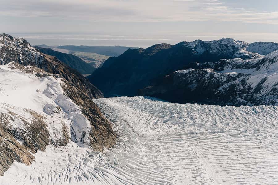Mount Cook: Aoraki/Mt Cook & The Glaciers 55 Minute Flight - Returning with views of Mount Cook’s summit ridge