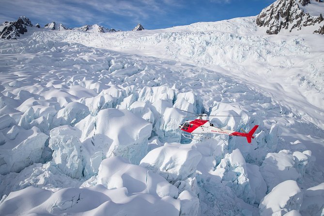 Mount Cook Spectacular Helicopter Flight from Fox Glacier - Taking off from Fox Glacier on State Highway 6