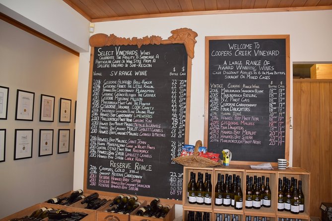 Muriwai Scenic Wine Tour from Auckland - From Auckland’s CBD to West Auckland wine country
