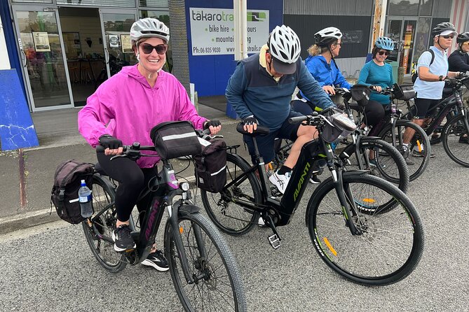 Napier: Cycle to Wineries - Half Day, self-guided - What the e-bike hire includes