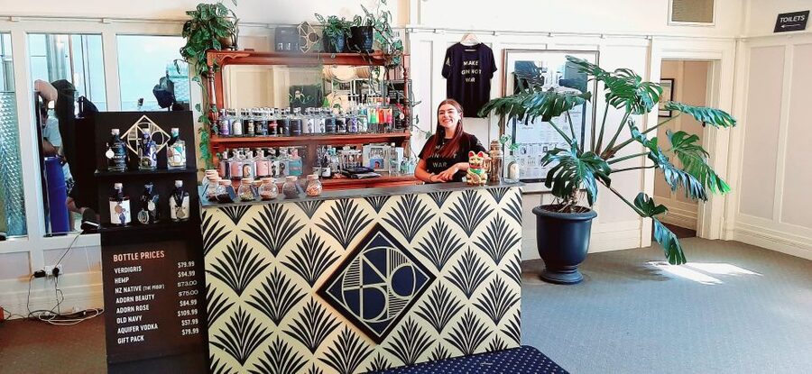 Napier: Winery + Gin Tasting Tour with Lunch Thu Fri Sat - Gin in Napier’s National Tobacco Building
