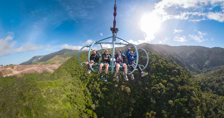 Nelson: Cable Bay Adventure Park Skywire Experience - What the Skywire actually feels like