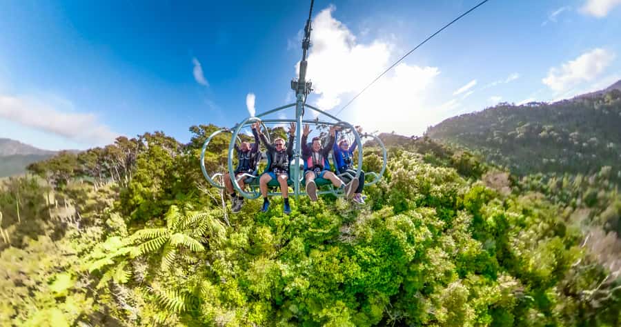 Nelson: Cable Bay Adventure Park Skywire Experience - Safety checks that help settle the nerves
