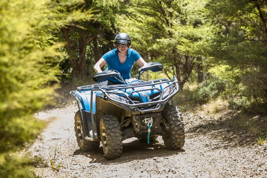 Nelson: Guided Quad Biking Tour Through Forest and Farmland - Riding farmland, forest, and the river flats