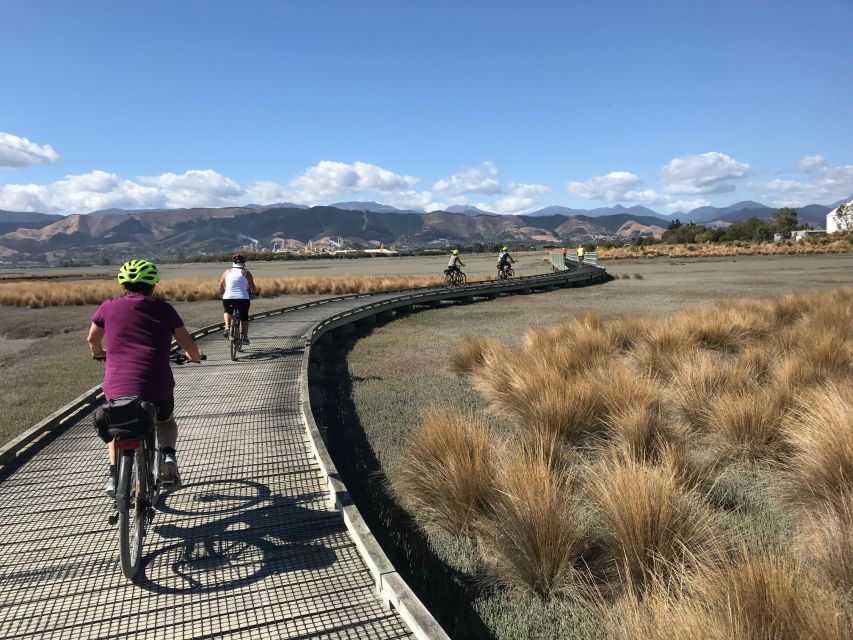 Nelson: Self-Guided Tunnel to Town Cycling Tour via Mapua - Rabbit Island beaches and warm sea water