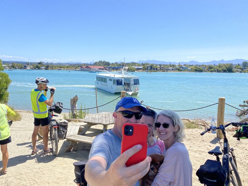 Nelson: Self-Guided Tunnel to Town Cycling Tour via Mapua - Crossing to Mapua on the iconic ferry