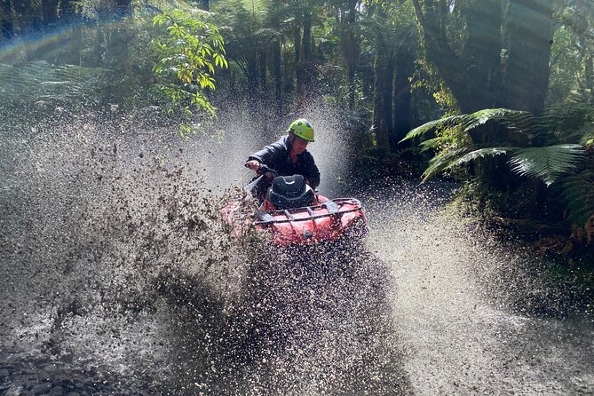 Off Road Quad Bike Adventure Tour in Franz Josef - Riding into the rainforest
