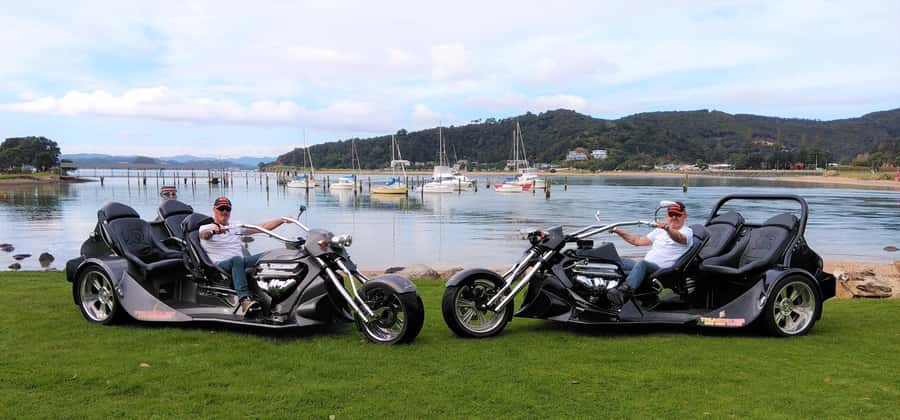 Paihia: Bay of Islands Trike Tour Experience - The Bay of Islands on Three Wheels