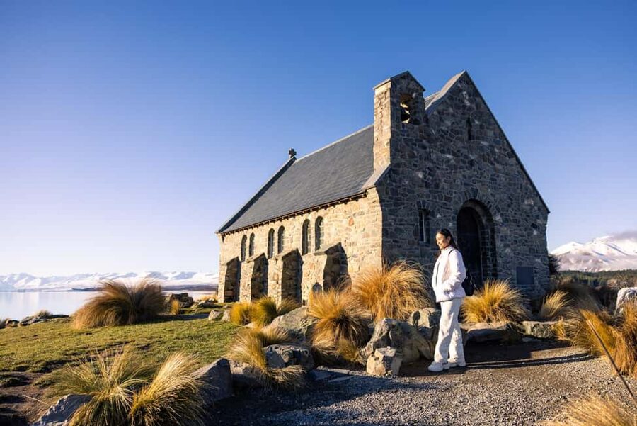 Private Photoshoot in Lake Tekapo - Meeting Lara by the Church of the Good Shepherd