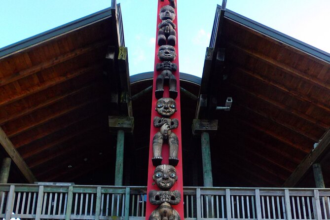 Private Piha Beach, Rainforest Adventure & Mt. Eden with Guide - Mount Eden closes the day above Auckland