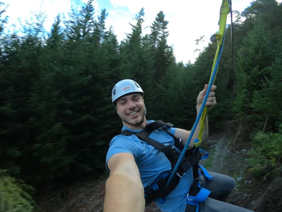 Queenstown: 1-Hour Zipline Tour with 2-Lines & 21-Meter Drop - The two ziplines through the treetops