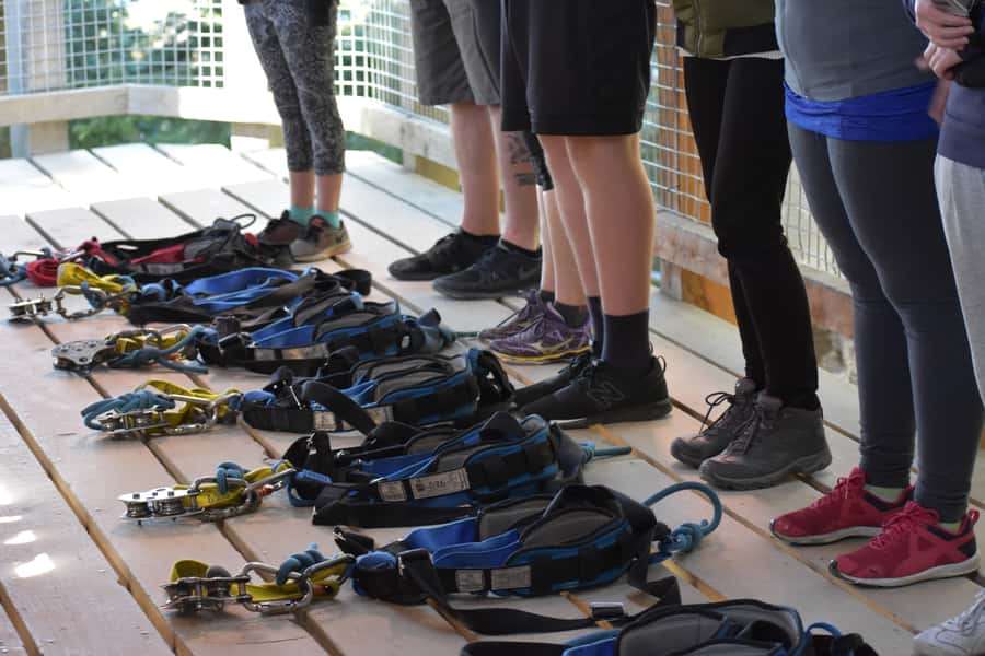 Queenstown: 1-Hour Zipline Tour with 2-Lines & 21-Meter Drop - Reaching the treehouse at Skyline Queenstown
