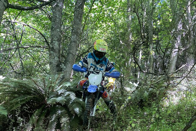 Queenstown: Dirt Bike Tours - Reaching the high point above the Shotover