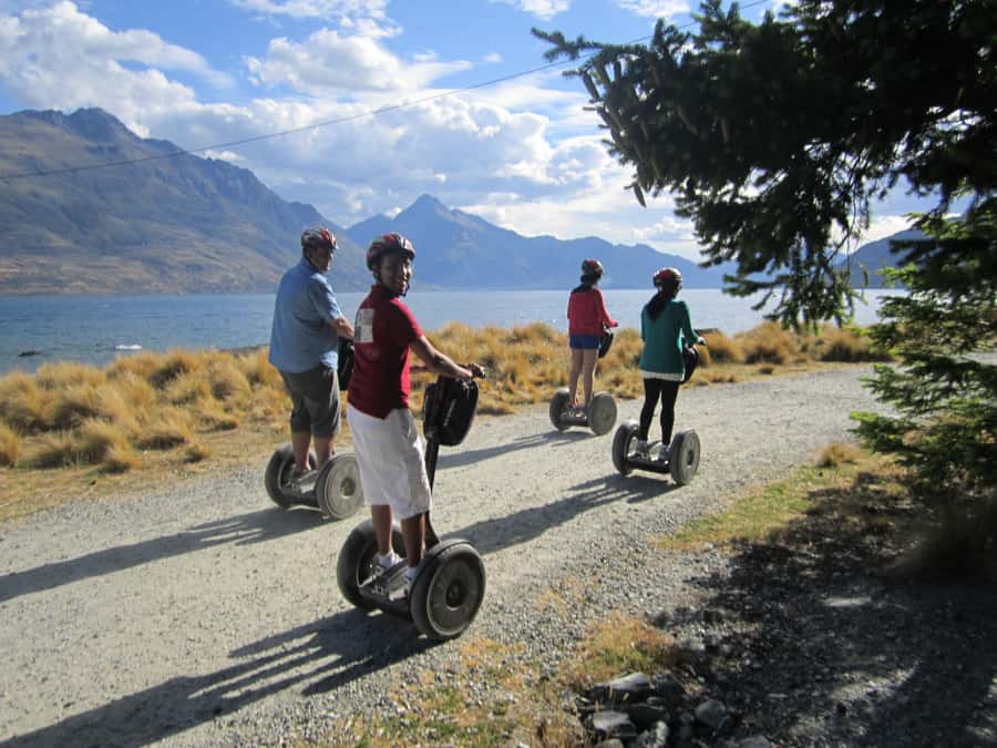 Queenstown: Guided Segway Tour - Learning to ride at One Mile Powerhouse