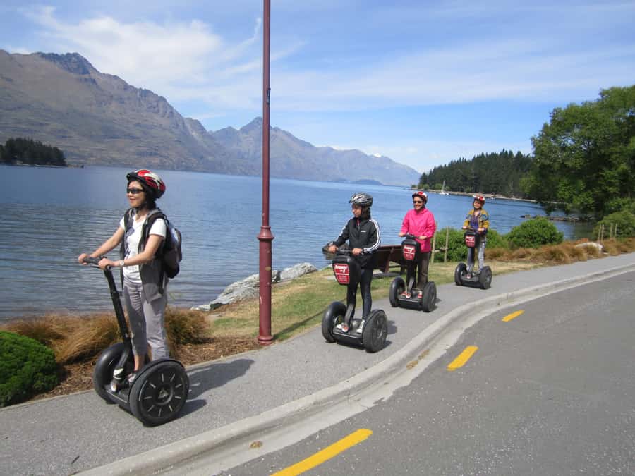 Queenstown: Guided Segway Tour - Queenstown Gardens and the peninsula route