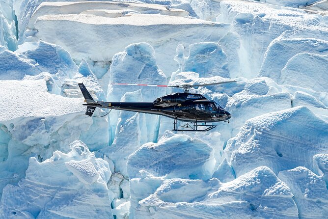 Queenstown Helicopter Tour: Glacier Landing and Scenic Views - Tyndall Glacier and its blue ice