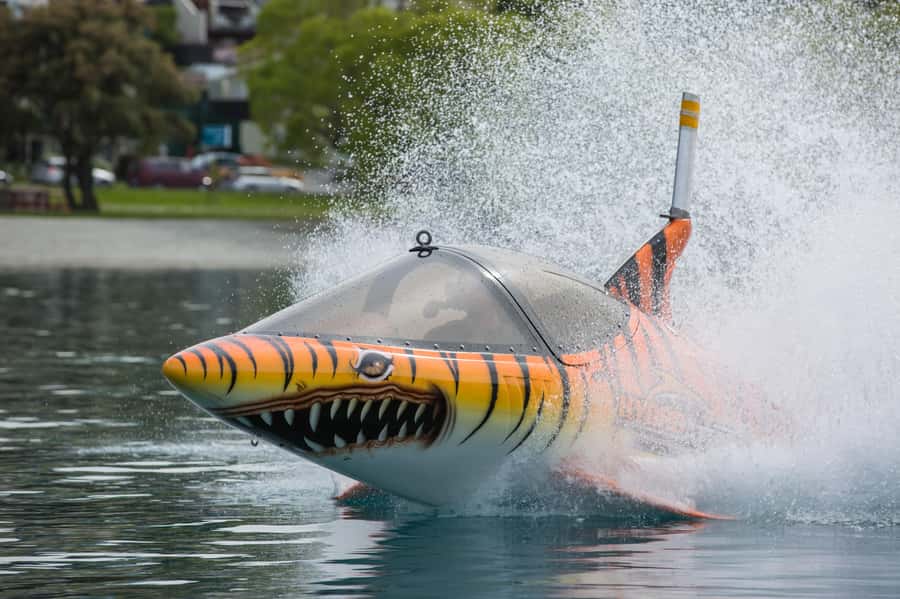 Queenstown: Hydro Attack Shark Ride - The first high-speed run across Lake Wakatipu