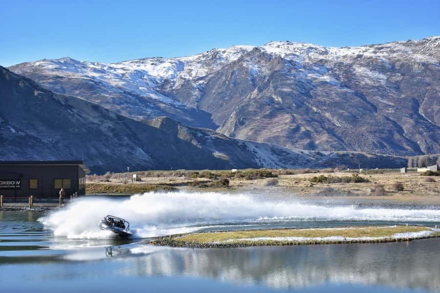 Queenstown: Jet Sprint Boat, Ultimate Off-Roader & Shooting - Jet sprint boat: 0 to 100 km/h in 2.5 seconds