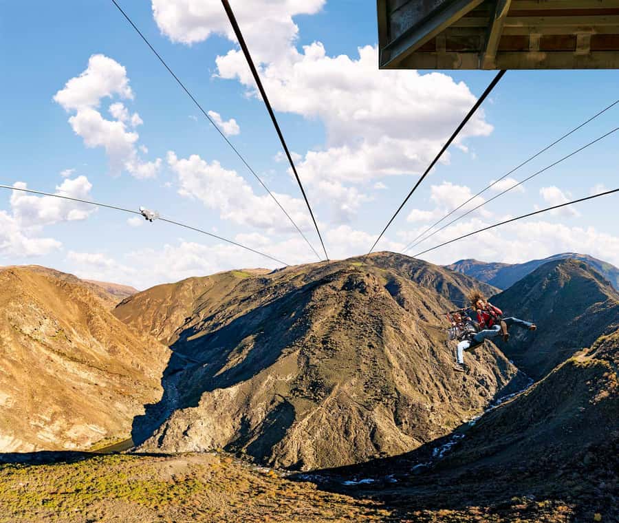 Queenstown: Nevis Canyon Swing - 70m Free-Fall! - Choosing your swing style