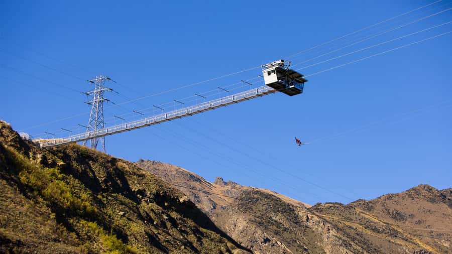 Queenstown: Nevis Catapult - World's Biggest! - The Nevis Catapult is all about the first second