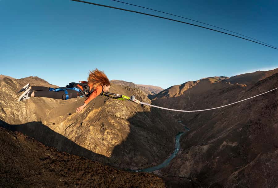 Queenstown: Nevis Catapult - World's Biggest! - Arriving at a remote launch site