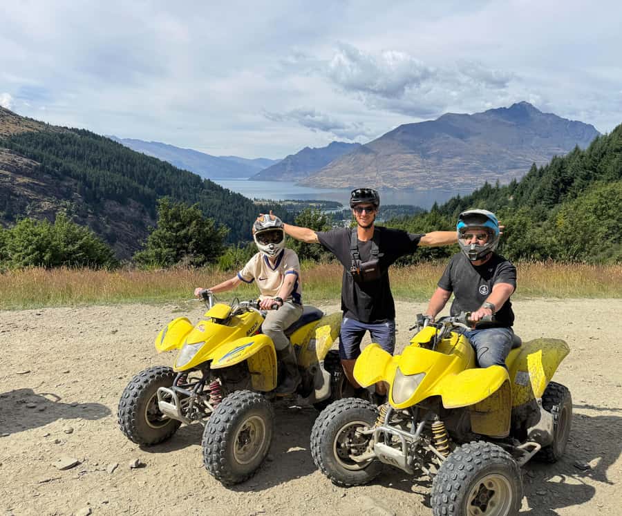 Queenstown: Quad Bike Tour - Hill Climbs, Forest Trails and Creek Crossings