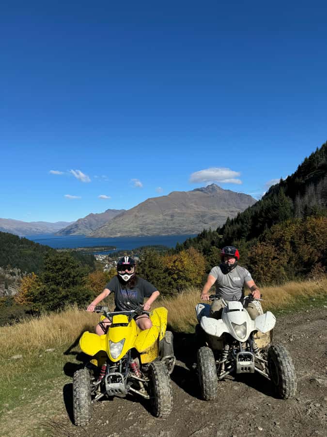 Queenstown: Quad Bike Tour - The Viewpoint Above the Shotover River Canyon