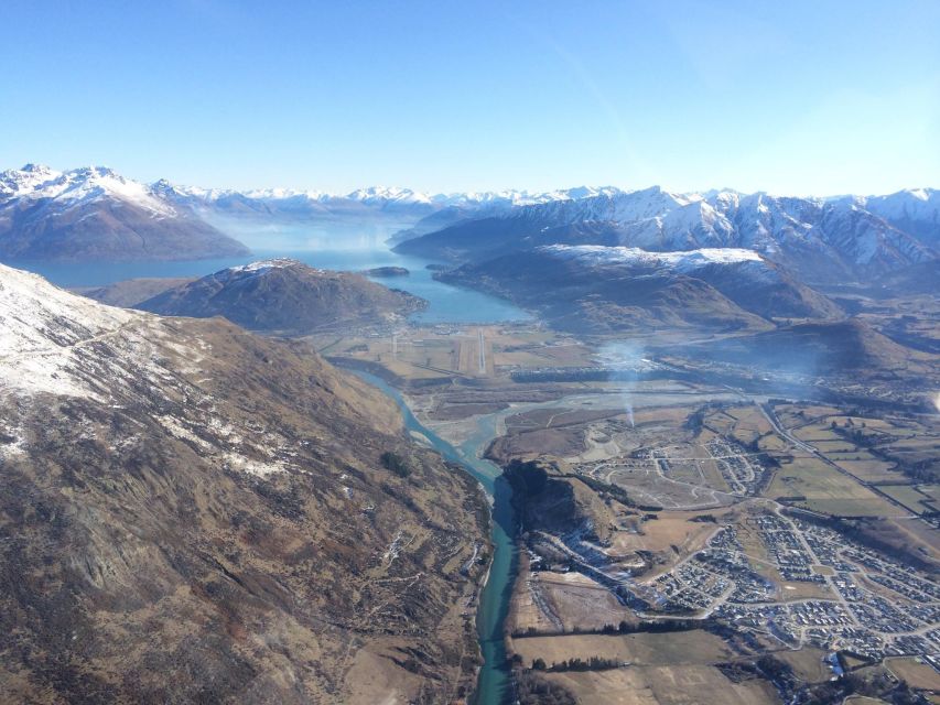 Queenstown: Remarkables Helicopter Flight & Alpine Landing - What you see below Queenstown