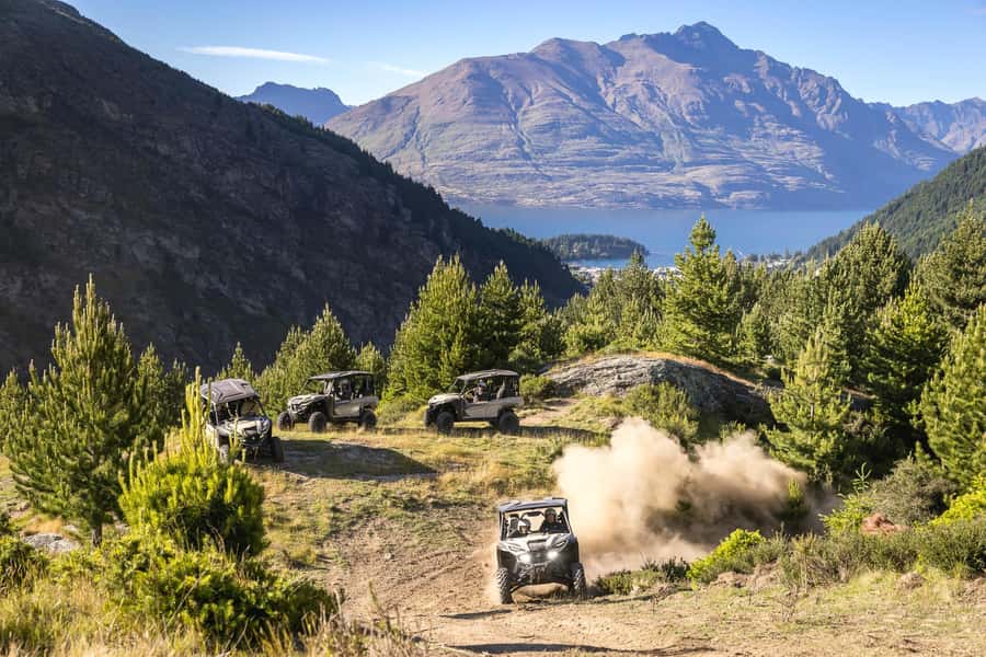 Queenstown: Self Drive Guided Buggy Tour - Stopping for Queenstown views