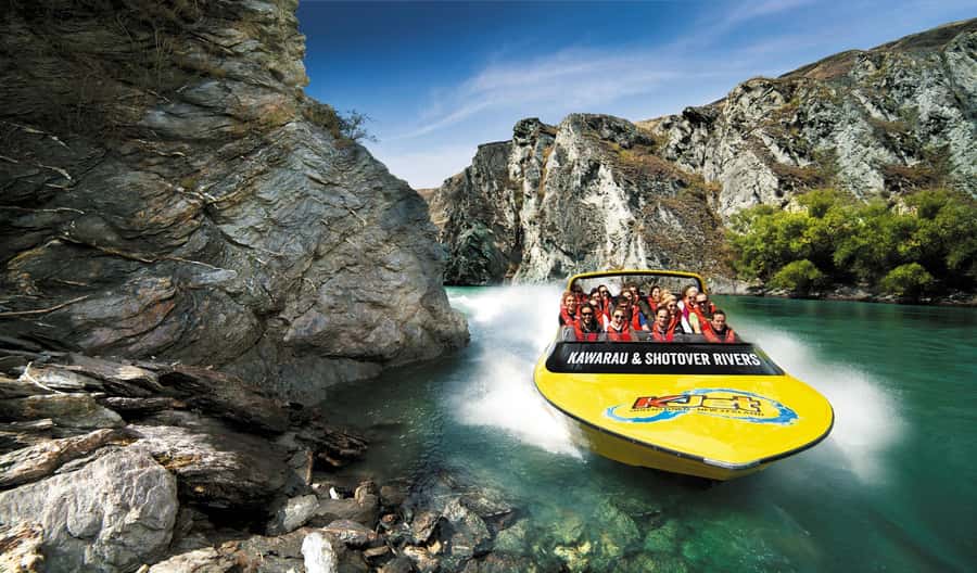 Queenstown: Shotover River and Kawarau River Jet Boat Ride - The Shotover River and the 360-degree spins