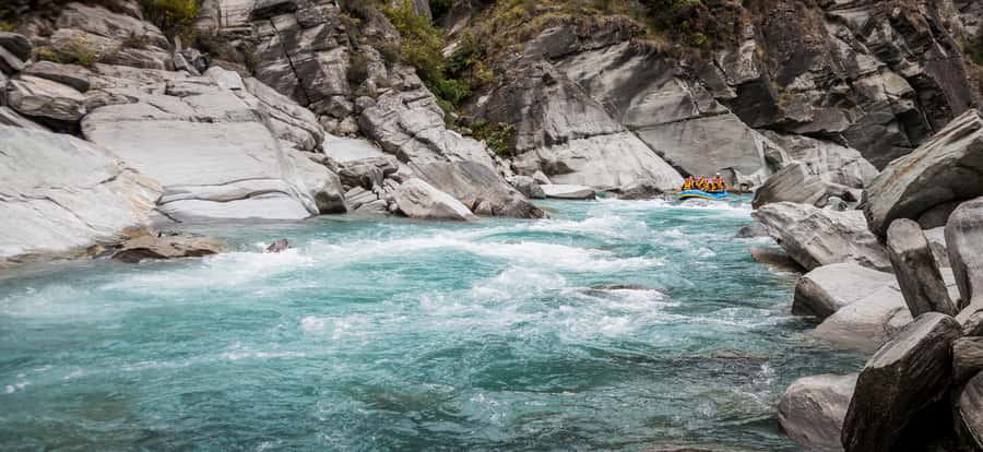 Queenstown: Shotover River Whitewater Rafting Trip - Getting ready at the river base